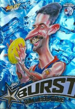 2022 Select AFL Footy Stars - Starburst Caricature - Ice #SBi69 Tom Liberatore Front